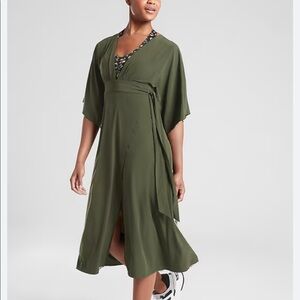 Athleta Calistoga Wrap Dress